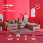 ترابيزة جانبية ستيل أسود - 55×35 سم