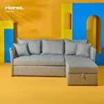 سرير فردي ستيل 195×120×120 سم - أسود