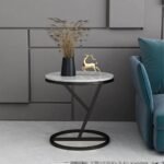 ترابيزة جانبية معدن - 55×40×40 سم